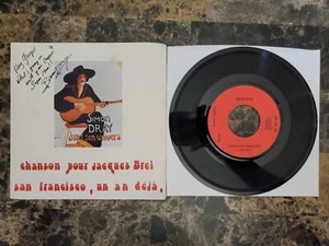 IMPORT Simon Dray Chanson Pour Jacques Brel/San Francisco Un An Deja France - Picture 1 of 7