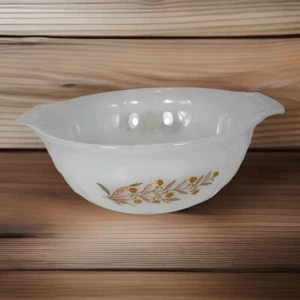 Vintage Glasbake Hall Juwel Tee Herbstblatt Aschenputtel Rührschüssel J-2356 - Bild 1 von 8