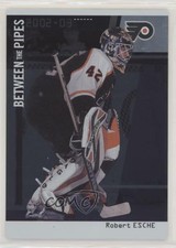 2002-03 ITG Be A Player Between the Pipes Silver /100 Robert Esche #49
