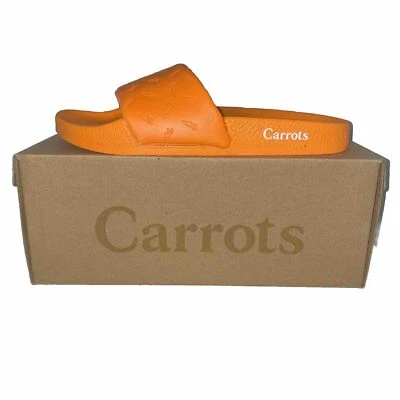 安瓦尔胡萝卜浮雕幻灯片 ACFW001 男女通用青少年全新带盒 — 第 1/4 张图片