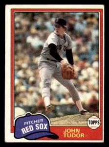 1981 Topps John Tudor #14 Boston Red Sox - Bild 1 von 2