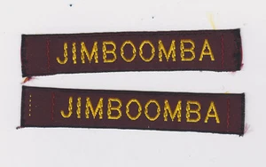 AUSTRALIA / AUSTRALIAN SCOUTS NATIONAL JAMBOREE - JIMBOOMBA SCOUT STRIP PATCH - Picture 1 of 2
