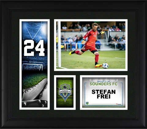 Stefan Frei Seattle Sounders Framed 15'' x 17'' Player Collage Cover