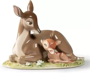 Lladro Disney Bambi and Mother Porcelain Figurine - Picture 1 of 1