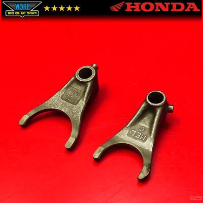 GENUÍNO FABRICANTE DE EQUIPAMENTO ORIGINAL 05-19 HONDA CBR1000RR GARFOS DE CÂMBIO DE TRANSMISSÃO 24212-MEL - Imagem 1 de 4