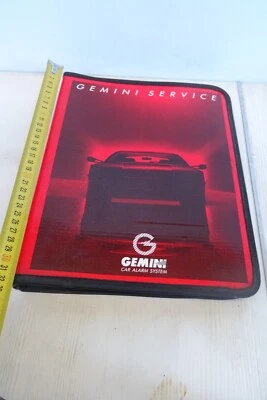 manuale allarme Gemini service allarm car Maserati Lancia Ferrari Porsche - Immagine 1 di 4
