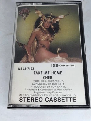 CHER TAKE ME HOME Cassette Tape 1979 Rock Disco Rare Super Clean - Image 1 of 3