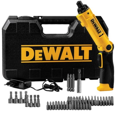DeWALT 8V MAX Screwdriver DCF008 45pc Set / 1.5Ah Battery - Image 1 of 4