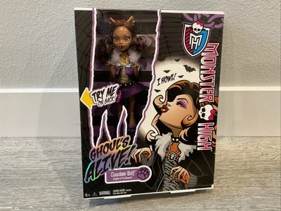Monster High 2012 Clawdeen Wolf Ghouls Alive Y0422 Mattel NRFB - Image 1 of 4