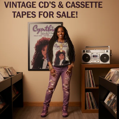 •CYNTHIA - CYNTHIA• ~1990 OG PRESSING~ (CASSETTE TAPE) - Image 1 of 4