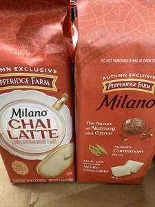 Pepperidge Farm Milano Chai Latte White Chocolate Cookies, 5.6 Oz (2 Pack Offer) - Picture 1 of 1
