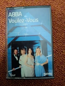 Cassette Album ABBA - Voulez-Vous (1979) Vogue Label France - Picture 1 of 3