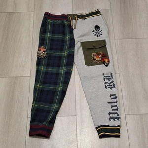 POLO RALPH LAUREN St. Andrews Patchwork Jogger Pants Mens MEDIUM Tartan Plaid. - Picture 1 of 13