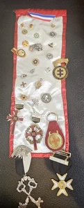 26 Masonic Pin Lot - Picture 1 of 5