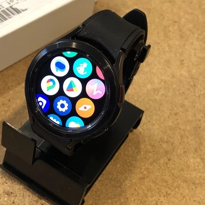 Samsung Galaxy Watch 4 Classic 46mm Stainless Steel Smartwatch R890 Black M/L - Image 1 of 4