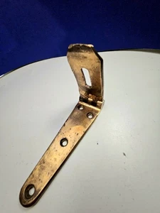 Antiguo cerrojo grande de latón macizo - Imagen 1 de 13