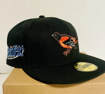New Era 59Fifty Seinfeld Patch Baltimore Orioles HatClub 7 3/8 - Image 1 of 4