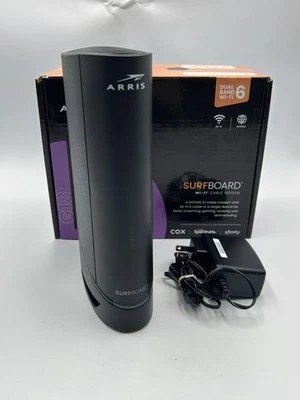 ARRIS (G18) - Cable Modem Router Combo -  Multi-Gigabit WiFi 6 (AX1800) - Image 1 of 4