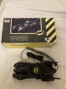Vintage Batman Batmobile 1989 Telefon Festnetz DC Comics OVP Tele Concept - Bild 1 von 16