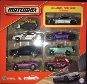 Matchbox 2025 8er Pack Exclusive Karma Revero Plus 1968 Lamborghini Miura P400 S - Bild 1 von 4