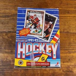 1991-92 O-PEE-CHEE HOCKEY Wax Box (36 Sealed Packs) ~ OPC FREE Shipping