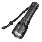 LED Super Bright Zoom Flashlight Powerful Camping Lamp Police Torch Rechargeable