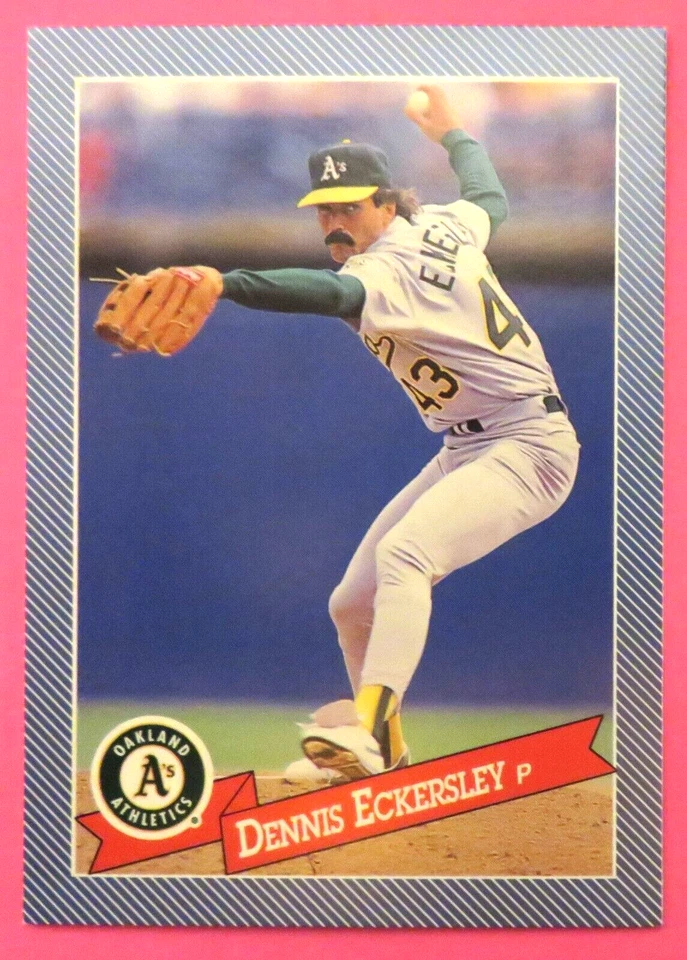 1993 Hostess Continental Baking Co. Oakland Athletics -DENNIS ECKERSLEY- MLB HOF - Image 1 of 1