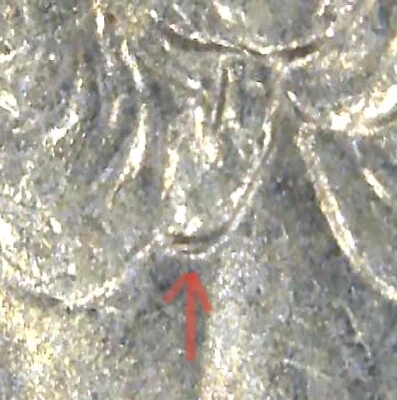 2008 P New Mexico NM State Quarter DDO Doubled die Obverse double earlobe - Image 1 of 4