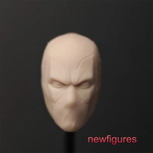 Figura de acción masculina cuerpo 1/12 1/18 1/24 cabeza de Wade enojada ajuste esculpido 6" 3,75" 2,5" - Imagen 1 de 3
