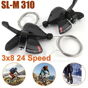 2er Fahrrad Schalthebel Altus MTB SL-M 310 für Shimano 3x8-fach 24Gang Schaltung - Bild 1 von 16