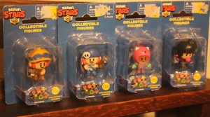 Lot of 4 Brawl Stars Vintage New Old Stock Figures - Picture 1 of 13