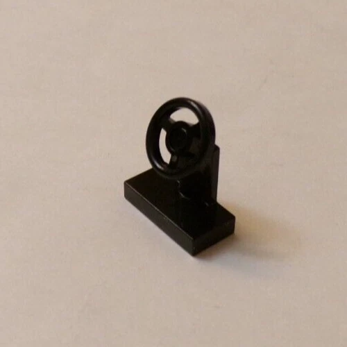 Leg x1 Black Vehicle Steering Stand With Black Steering Wheel, 3829c01 (028-179) - Image 1 of 1