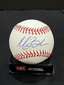MATT BUSH SIGNED OFFICIAL MLB BASEBALL RANGERS PIRATES W/ COA - Picture 1 of 3