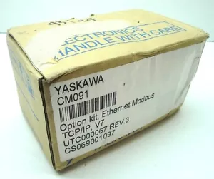 Yaskawa CM091 Ethernet Modbus TCP/IP Option Kit CMO91 NUEVO EN CAJA - Imagen 1 de 9