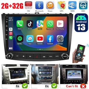 Apple Carplay For Lexus IS250 IS350 2006-2012 Android 13 Car Stereo Radio Navi - Bild 1 von 24