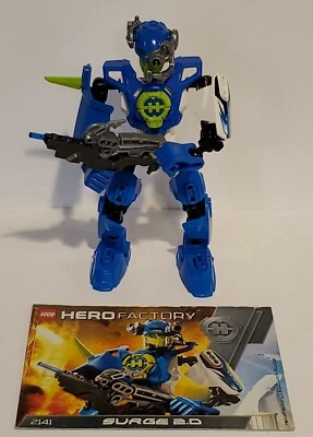 100% Complete & Retired Lego Hero Factory Surge 2.0 (2141) with Instructions - Image 1 of 4