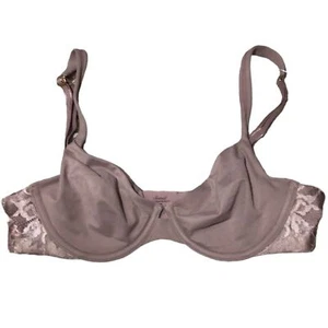 SOMA | Women’s Embraceable Unlined Perfect Coverage Lace Trim Bra size 32B {NEW} - Picture 1 of 11