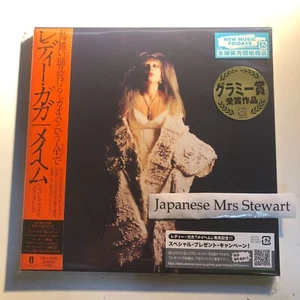Lady Gaga Mayhem Japan Deluxe Edition CD+Photobook+Stickers 7" Album NEW - Picture 1 of 17