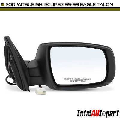 Espejo retrovisor eléctrico con calefacción para Mitsubishi Eclipse 95-99 Eagle Talon 95-98 pasajeros Foto 1 de 4
