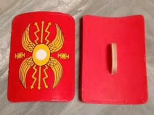 Armadura medieval escudo de madera y recreación de daga de caballeros LARP SCA - Imagen 1 de 5