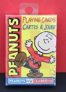 Peanuts Charlie Brown 50th Celebration Hoyle Playing Cards NEW SEALED - Picture 1 of 3
