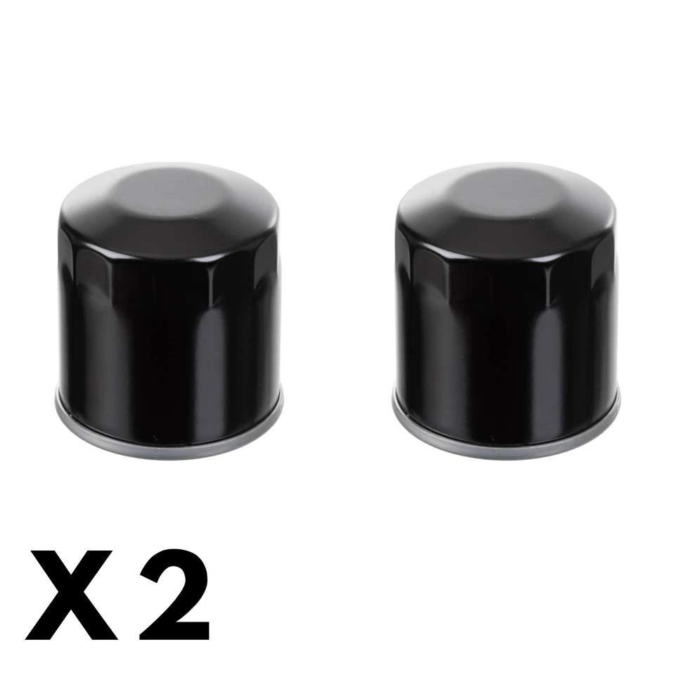 Paquete de 2 filtros de aceite blancos para Kawasaki Z750R 2011-2012 Foto 1 de 1