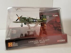 Corgi Legends WWII 1:72 Scale P51 D Mustang Kit Carson "NOOKY BOOKY III"