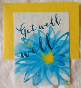 "Cared For", (1) Leanin' Tree Get Well Greeting Card, New With (1) Envelope - Picture 1 of 6