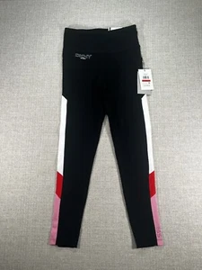 DKNY Leggings Adult Extra Small Black Stretch Athletic Sports Outdoors Womens - Picture 1 of 12