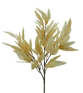 Artificial Green Color Lanceolate Leaf Bush 73cm For Wedding & Home Party Decor - Picture 1 of 4