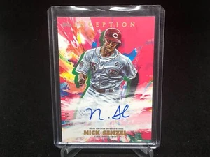 NICK SENZEL 2020 TOPPS INCEPTION PINK ON CARD AUTO #D 17/99 - Picture 1 of 1