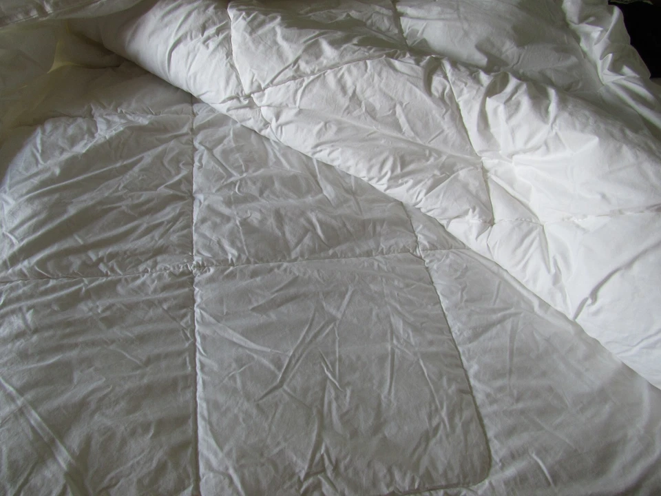 FIELDCREST CANNON WHITE POLY FILL COMFORTER DUVET INSERT 88"X88" FULL/QUEEN EXCL - Image 1 of 4