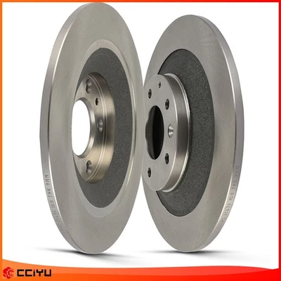 Fits 2011 2012 2013 2014-2017 Lexus CT200h 2X Rear Soild Discs Brake Rotors Foto 1 de 4