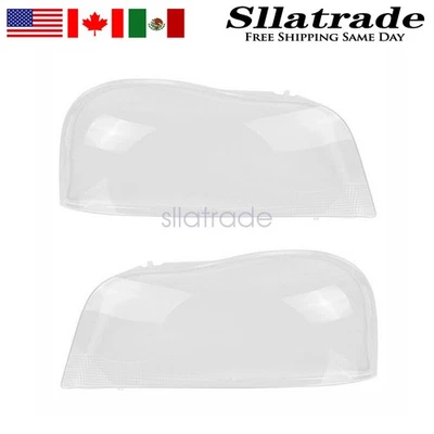 Fits For Volvo XC90 2006-2014 Car Headlight Lens Cover Lampshade Pair US - Изображение 1 из 4